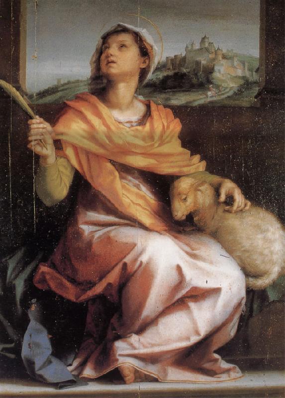 Andrea del Sarto Portrait of the altar Sweden oil painting art